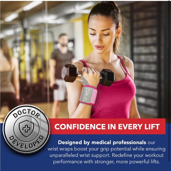 Gym wrist wraps - Picture 3 of 8